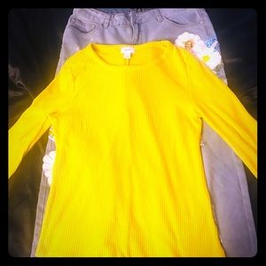 Juliette Floral jeans size 10 old navy shirt L 2 p